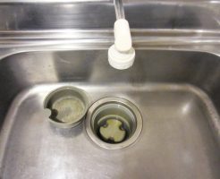 キッチンの排水溝