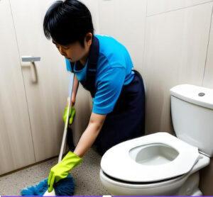 トイレの掃除