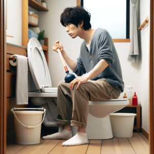 トイレつまり修理
