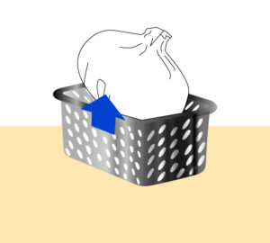 ネットを取り出す